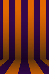 Parallel stripes going around the corner. For installation of product or text. Vector illustration