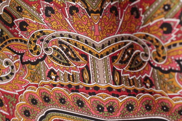 Iraditional Indian art tissue 