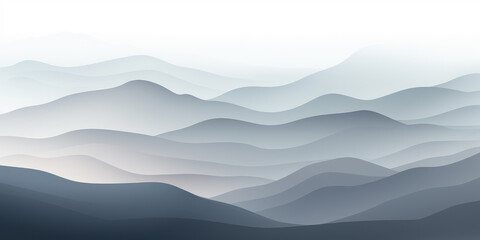 Ai generation. Abstract background with wavy lines. Can be used for wallpaper