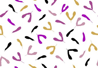 Autumn leaves seamless maple pattern for wrapping paper and fabrics and linens and kids clothes print