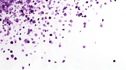  Falling purple Confetti