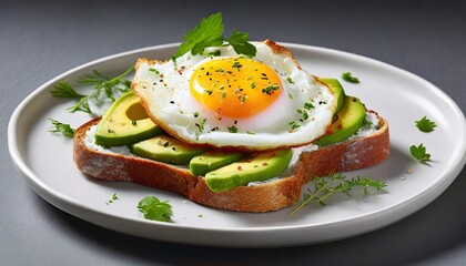sandwich with salmon