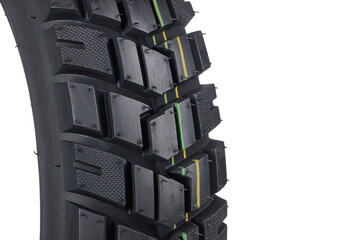 New black motorcycle tire for graphic resources