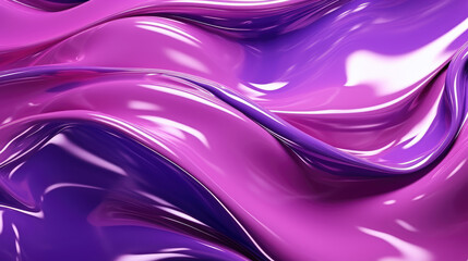 Abstract 3D Water with Pink Shine Background