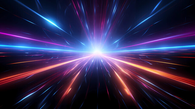 pink purple blue neon lights background