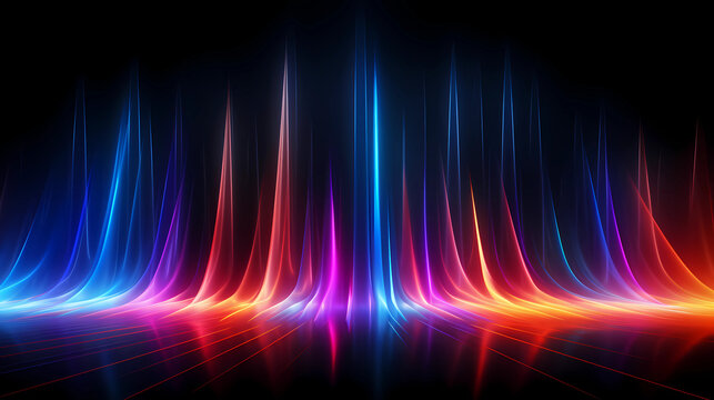 pink purple blue neon lights background