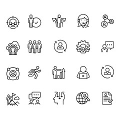 Business & Finance icons vector design