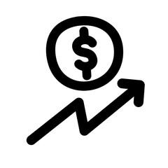 lined money icon