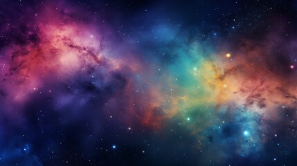 Obraz premium Star field in space a nebulae and a gas congestion