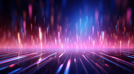 pink blue neon light background