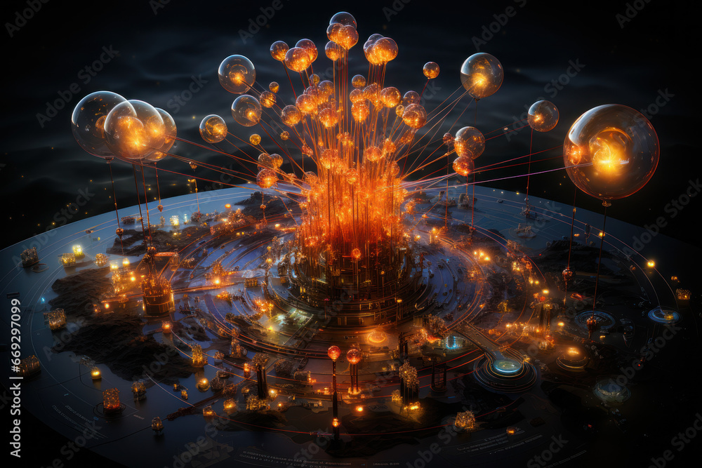 Poster an atomic energy roadmap outlining the future developments and applications of nuclear science and t