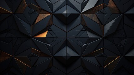 Geometric symmetric pattern, dark background, simple minimal backgrounds