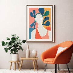 Matisse print print sale affordable wall painting illustration picture AI generated art