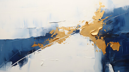blue and gold metallic paint