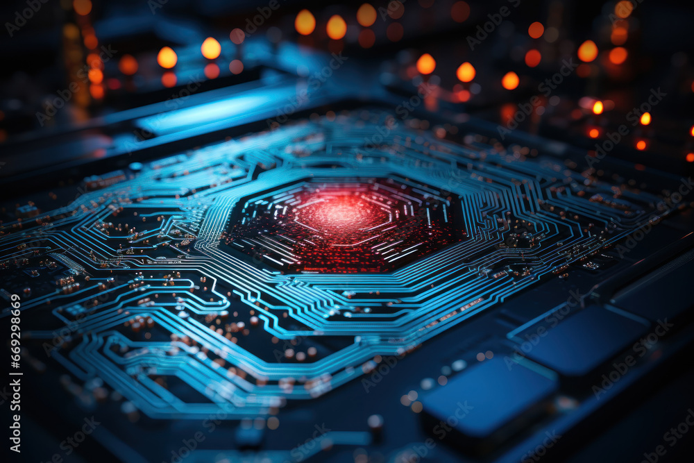 Poster a digital fingerprint recognition process, highlighting biometric security measures. generative ai.