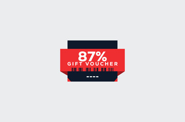87 Gift Voucher Minimalist signs and symbols design with fantastic color combination and style