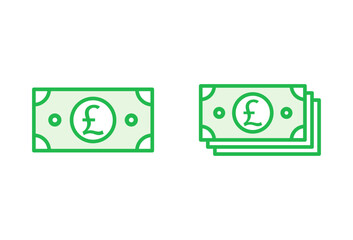 Money icon set. Money vector icon.