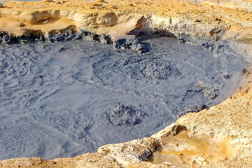 Molten Lava at the Krafla Lava Fields in North Iceland