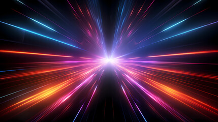 neon light background