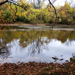 Olentangy River in Autumn, Columbus, Ohio