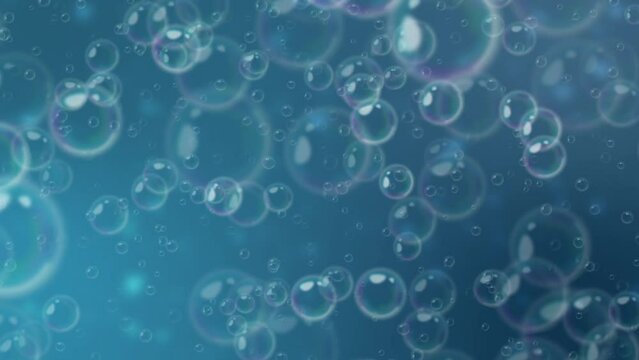 clean wash soda bubble tileable animated background 4k