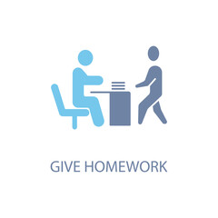 Freelancer Self-Employed concept line icon. Simple element illustration. Freelancer Self-Employed concept outline symbol design.