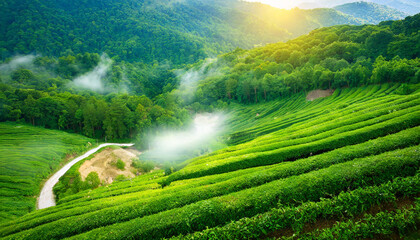 Climate green background