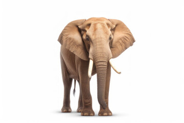 elephant isolated on white