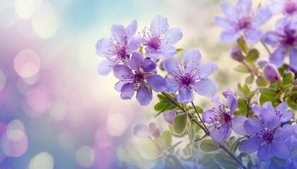 Obraz premium spring flowers background