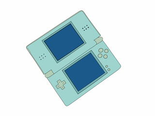 Video game classic vector with technology theme.  Video game vector with technology theme.