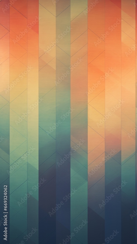 Wall mural a multicolored background with a diagonal pattern
