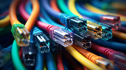 Colorful Internet Cables (RJ45) 