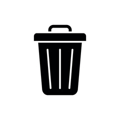 Trash Icon Vector Design Template