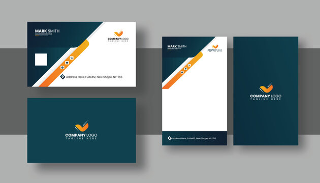 Modern and Creative visiting card design, Professional Business card template, corporate, vector, elegent business card