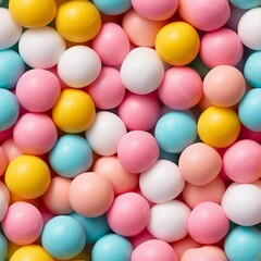Close-up image of Chewing gum,seamless image
