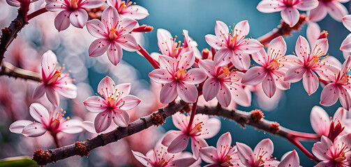 pink cherry blossom