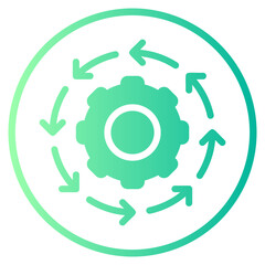 automation gradient icon