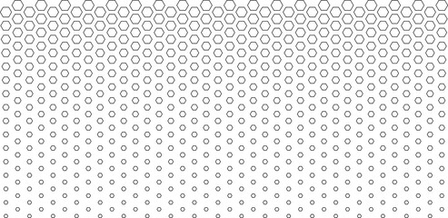 Hexagon abstract background, hexagon seamless pattern, honey geometric background pattern
