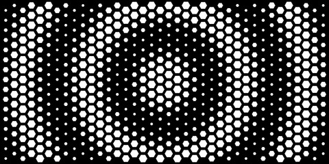 Hexagonal abstract background featuring honeycomb geometric patterns.