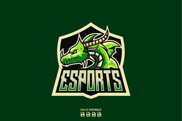 Dragon Mascot Logo