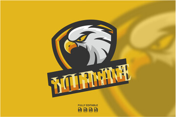 Eagle Head MAscot Logo