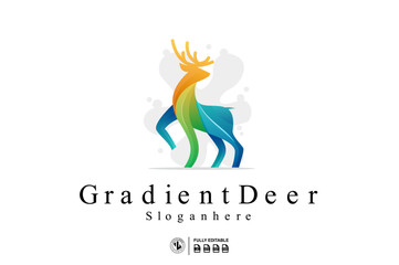 Gradient Deer Logo