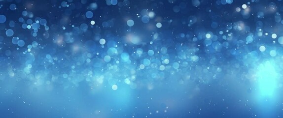 Anamorphic video abstract luxurious, premium blue glittering, heavenly ray, divine bless, particles motion.