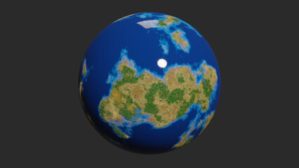 earth in the sky
