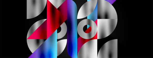 Abstract background geometric vector design