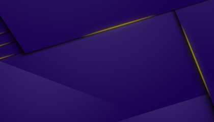 technology modern future background illustration purple background. yellow glowing lines.