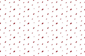 freehand red dot as seamless pattern background