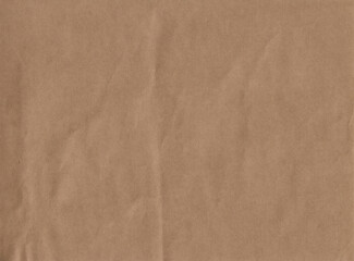 Fototapeta premium background of paper fine grain light brown texture in horizontal position