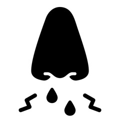 allergy glyph icon