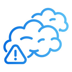 cloud gradient icon